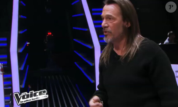Battle entre Bruno Moreno et Jérémy Ichou dans "The Voice 3" sur TF1 le samedi 15 mars 2014.