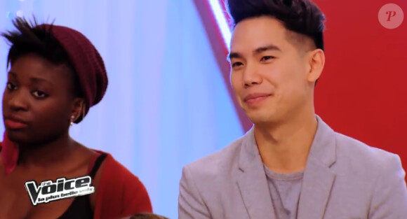 Battle entre La Petite Shade et Rich Ly dans "The Voice 3" sur TF1 le samedi 15 mars 2014.