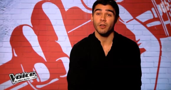 Septième battle entre Adrien et Santo Barracato dans "The Voice 3" sur TF1 le samedi 15 mars 2014.