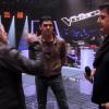 Septième battle entre Adrien et Santo Barracato dans "The Voice 3" sur TF1 le samedi 15 mars 2014.