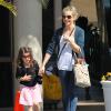 Sarah Michelle Gellar emmène sa fille Charlotte à son cours de danse à Los Angeles le 15 mars 2014.