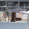 Kate Moss se dore la pilule sur le Lionheart, le yacht de son ami milliardaire Sir Philip Green. Gustavia, Saint-Barthélemy, le 17 mars 2014.