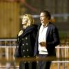 Main dans la main, Heidi Klum et son nouveau compagnon Vito Schnabel sont allés en amoureux à la Tour Eiffel à Paris le 17 mars 2014 où ils ont dîné au restaurant le Jules Verne.
