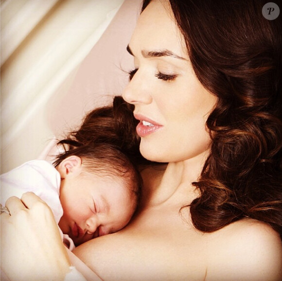 Tamara Ecclestone dévoile une photo de son adorable bébé Sophia, née le 17 mars 2014