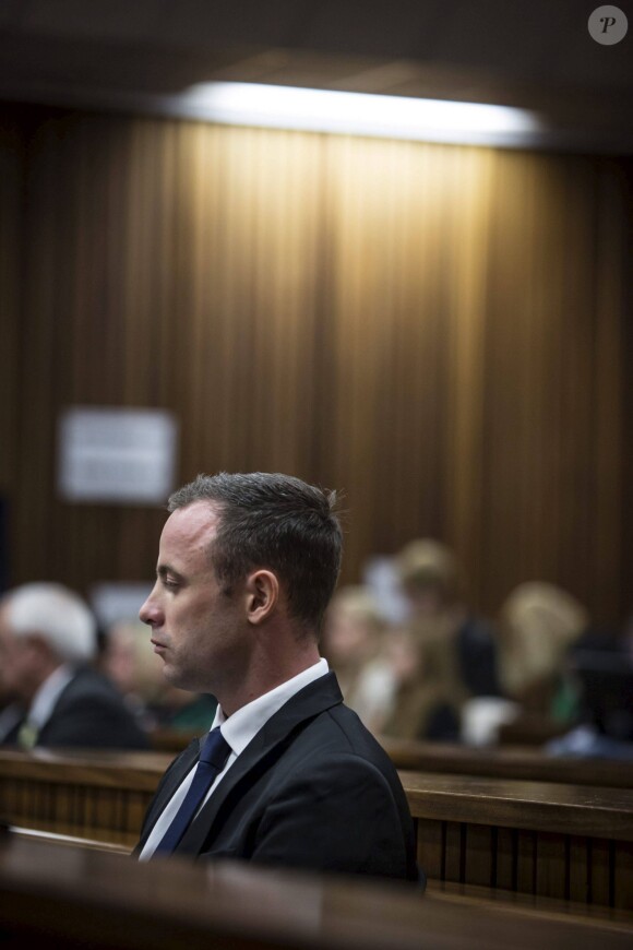 Oscar Pistorius au tribunal de Pretoria le 17 mars 2014