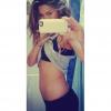 Silvana Lovin, toute heureuse d'avoir retrouvé un ventre plat deux semaines après avoir accouché - Image issue du compte Instagram de Silvana Lovin, publiée le 4 mars 2014