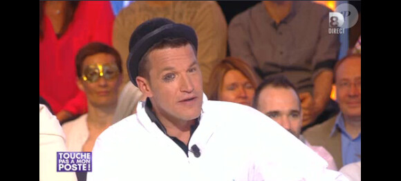 Benjamin Castaldi, sur le plateau de Touche pas à mon poste, le mardi 4 mars 2014.
