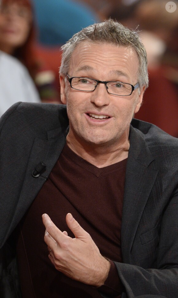Laurent Ruquier dans Vivement dimanche à Paris - tournage du 6 novembre 2013.
