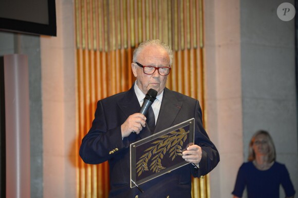 Philippe Bouvard à la soirée des 19e Lauriers de la Radio et de la Télévision à l'Hôtel de Ville de Paris, le 17 février 2014.