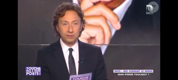 Stéphane Bern dans Touche pas à mon poste sur D8, le lundi 24 mars 2014.