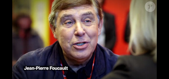 L'animateur Jean-Pierre Foucault au Salon de l'Agriculture. Diffusion de l'interview sur Canal+ dans La Nouvelle Edition, le vendredi 28 février 2014.
