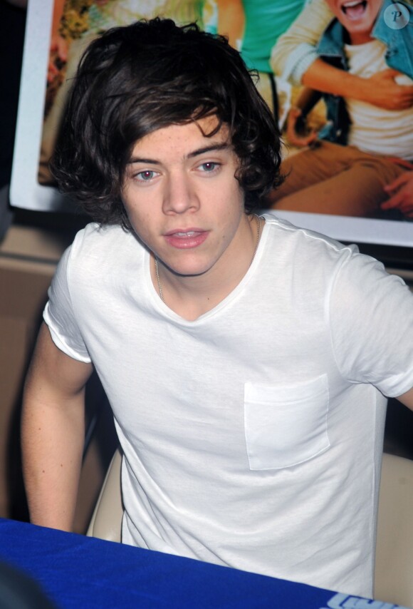 Harry Styles du groupe One Direction à New York, en mars 2012.