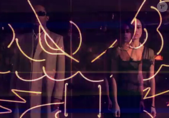 Zoë Kravitz avec ASAP Rocky dans "Jimmy Franco", le clip de son groupe LOLAWOLF, dévoilé le 26 mars 2014.
