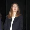 Julie Gayet assiste à la projection de son film documentaire "Cineast(e)s" sur les femmes réalisatrices à l'occasion de la journée internationale de la femme, organisée par le festival d'Unifrance à New York, le 8 mars 2014.