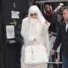 Lady Gaga dans les rues de New York, le 25 mars 2014.