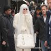 Lady Gaga se promène dans les rues de New York, le 25 mars 2014.