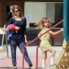 Jessica Alba et sa fille Honor à Beverly Hills, le 29 mars 2014.