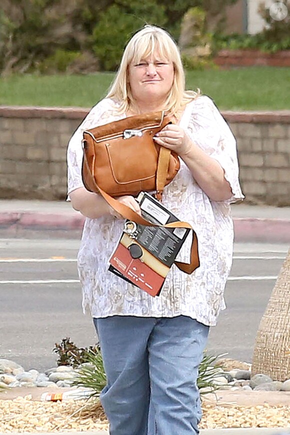 Debbie Rowe à Los Angeles, le 11 mars 2014.