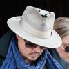 Johnny Depp à New York, le 22 mars 2014