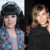 Lily Allen vs Karlie Kloss : frange stricte ou effilée ?