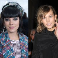 Lily Allen vs Karlie Kloss : Frange stricte ou effilée ?