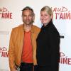 Paul Belmondo et sa femme Luana lors de la l'avant-première du film Salaud on t'aime à l'UGC Normandie sur les Champs-Elysées à Paris le 31 mars 2014.
