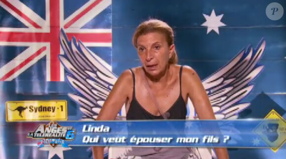 Linda dans Les Anges de la télé-réalité 6 sur NRJ 12 le mercredi 2 avril 2014