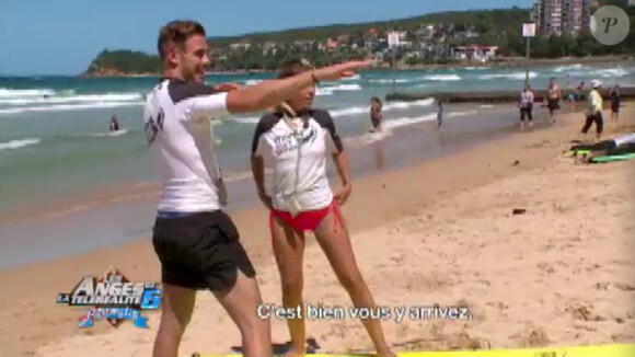 Julien et Nelly dans Les Anges de la télé-réalité 6 sur NRJ 12 le mercredi 2 avril 2014