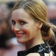 Leslie Mann en Giles lors de la première du film Triple Alliance ("The Other Woman") à Londres le 2 avril 2014.