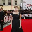 Kate Upton en WilliamVintage lors de la première du film Triple Alliance ("The Other Woman") à Londres le 2 avril 2014.
