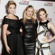 Cameron Diaz, Kate Upton et Leslie Mann lors de la première du film Triple Alliance ("The Other Woman") à Londres le 2 avril 2014.