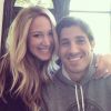 Haylie Duff et son fiancé Matt Rosenberg, le 3 avril 2014.