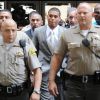 Chris Brown au tribunal de Los Angeles. Juin 2009.