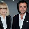Mireille Darc et Bernard Montiel - Soirée 'Orange Vous Donne Des Ailes' au Pavillon Vendôme lors de la remise des prix du Concours Jeunes Designers d'Orange à Paris le 1er avril 2014.