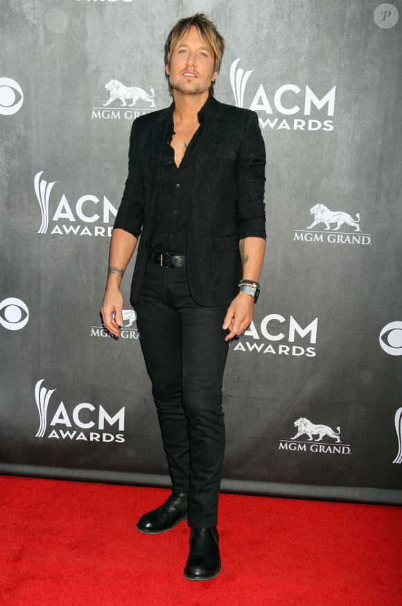 Keith Urban à la cérémonie des Academy of Country Music Awards à Las Vegas, le 6 avril 2014.