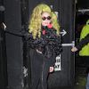 La chanteuse Lady Gaga arrive au Roseland Ballroom pour son dernier concert à New York, le 7 avril 2014.