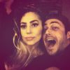 Lady Gaga a posté un selfie avec son boyfriend Taylor Kinney, le 6 avril 2014.