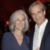 Tatiana de Rosnay et son mari Nicolas assistent à la soirée du prix de la Closerie des Lilas 2014 à Paris, le 8 avril 2014.