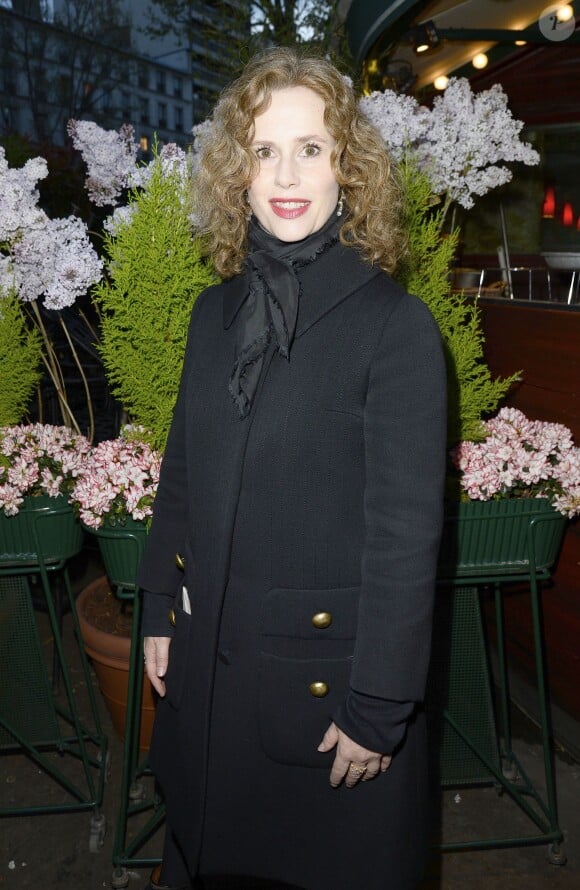 Florence Darel lors de la soirée du prix de la Closerie des Lilas 2014 à Paris, le 8 avril 2014.