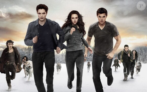 Robert Pattinson, Kristen Stewart et Taylor Lautner, héros de la saga Twilight