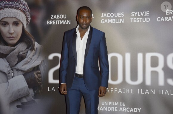 Tony Harrisson lors de l'avant-première du film "24 jours" au cinéma Gaumont Marignan à Paris, le 10 avril 2014