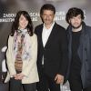 Zabou Breitman, Pascal Elbé et Eric Caravaca lors de l'avant-première du film "24 jours" au cinéma Gaumont Marignan à Paris, le 10 avril 2014