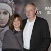 Yann Queffelec et sa femme Servane lors de l'avant-première du film "24 jours" au cinéma Gaumont Marignan à Paris, le 10 avril 2014