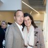 Exclusif - Christophe Clamageran et sa femme Elvire - Soirée d'ouverture du C White, à Paris, le 10 avril 2014.