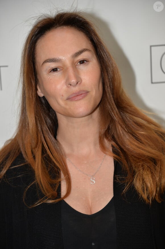 Vanessa Demouy lors de la soirée d'ouverture du Club C White à Paris, le 10 avril 2014.
