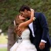 Jessie James, chanteuse country, et Eric Decker, star de la NFL, dans la vidéo I Do utilisant des images de leur mariage.