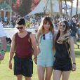 Joe Jonas et sa petite amie Bianda profitent du beau temps à Indio, à l'occasion du Festival de Coachella, le vendredi 11 avril 2014.