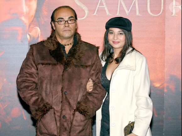 Eduardo Cruz et Carmen, son épouse, à Madrid le 9 janvier 2004. 