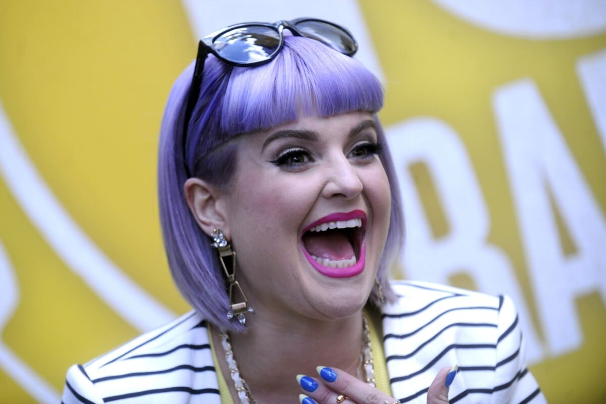 Photo : Kelly Osbourne fait de la promotion des chips "Wheat Thins