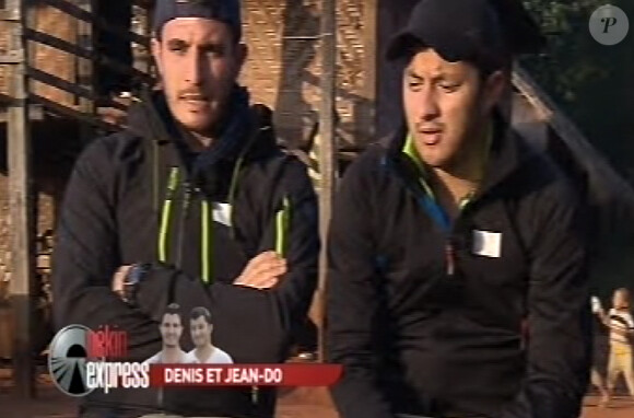 Denis et Jean-Dominique - Episode 1 de "Pékin Express 2014". Le 16 avril 2014.